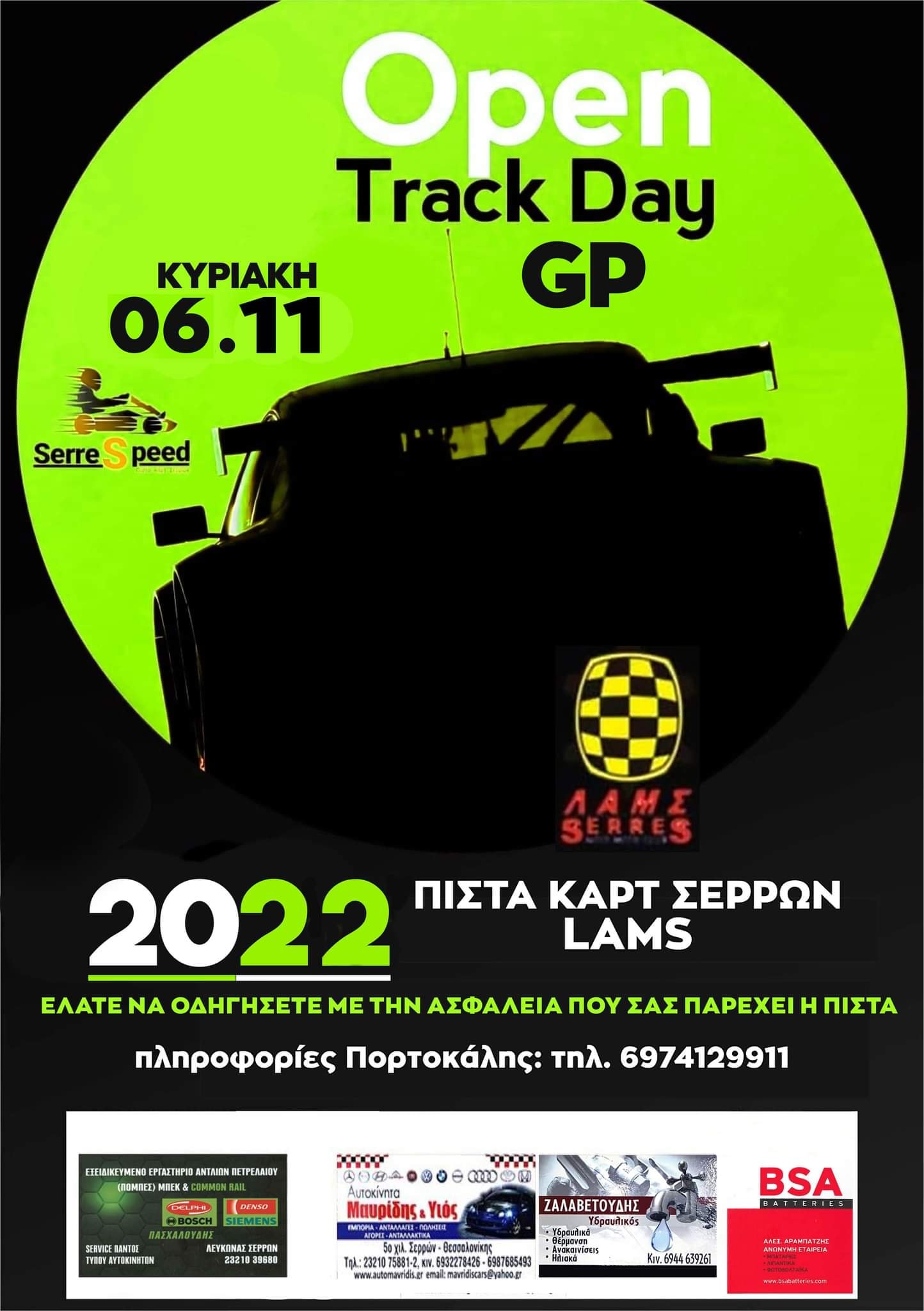 OPEN TrackDay GP 06 11 2022 S Timing